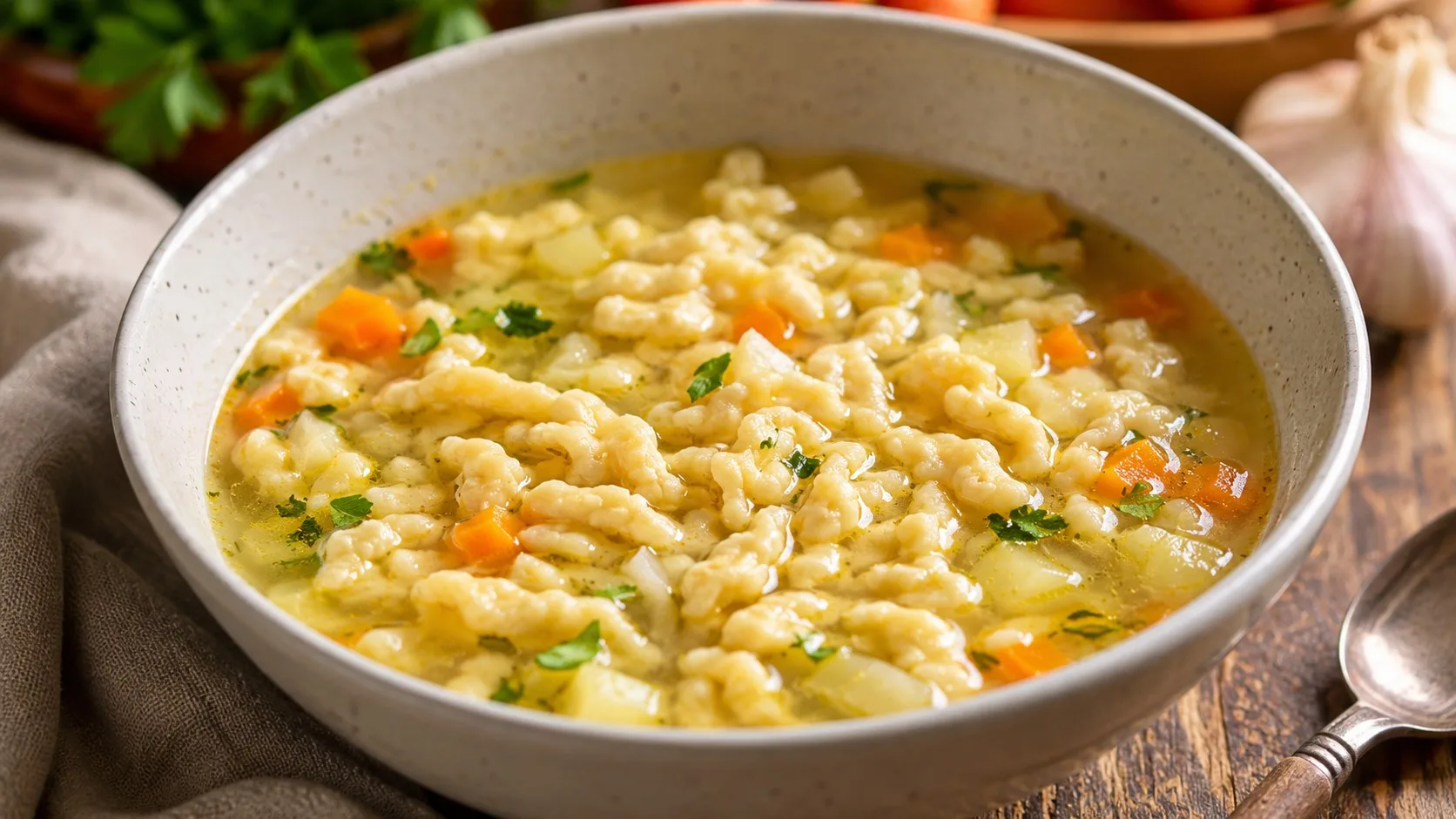 Csipetke maison : mythes et réalités pour des petites pâtes hongroises qui tiennent dans la soupe — recette Hongrie