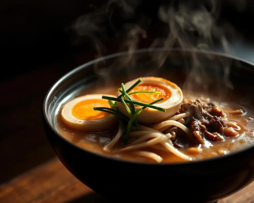 Ramen japonais au bouillon réconfortant — recette Japon