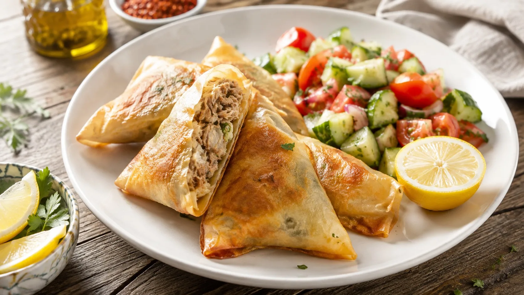 Brik tunisienne au thon : quelle cuisson choisir pour un repas croustillant sans stress ? — recette Tunisie
