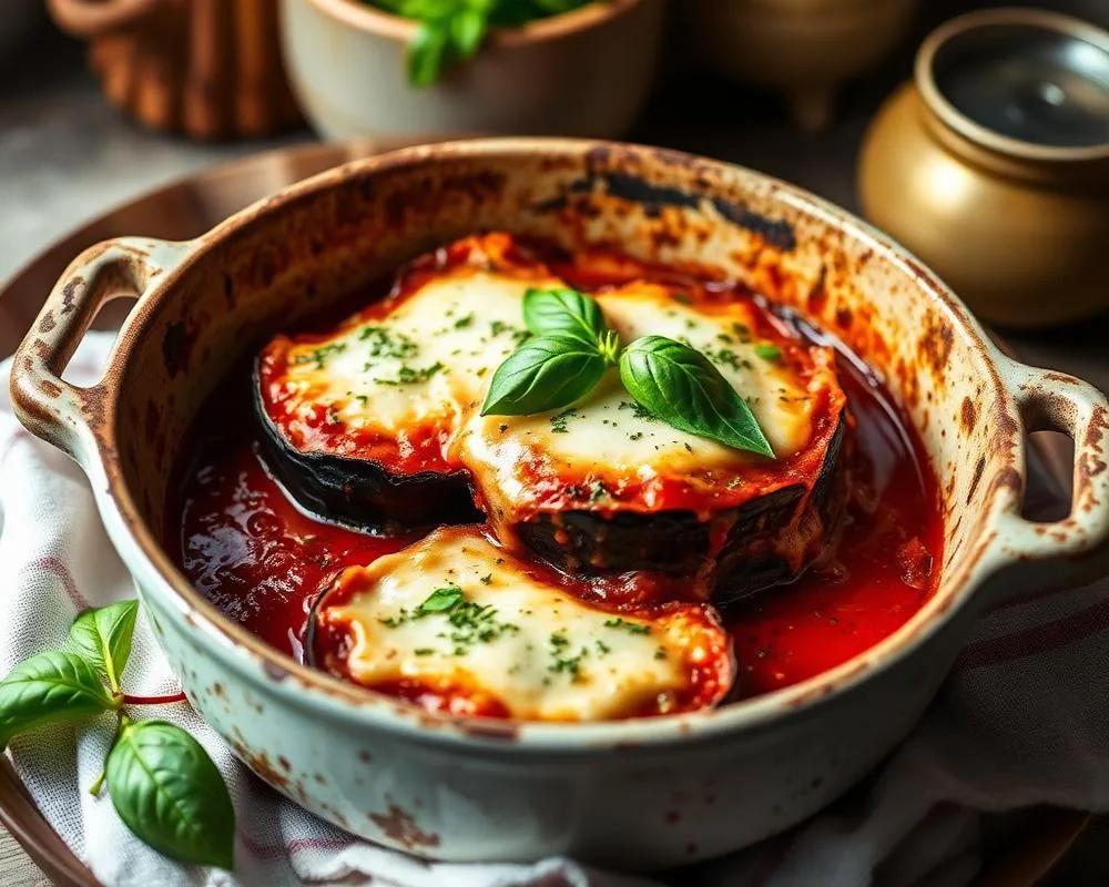Parmigiana d’aubergines à la napolitaine — recette Italie