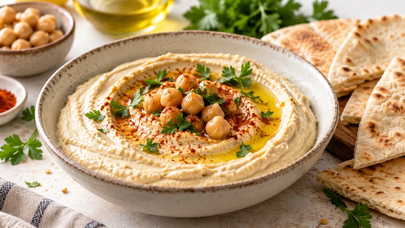 Houmous libanais maison : les solutions pour une texture lisse sans goût trop lourd — recette Liban