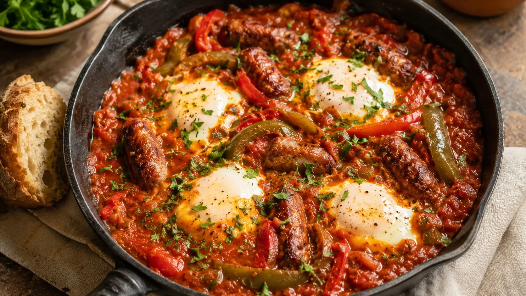 Ojja aux merguez : mythes et réalités pour une sauce tomate relevée sans œufs trop cuits — recette Tunisie