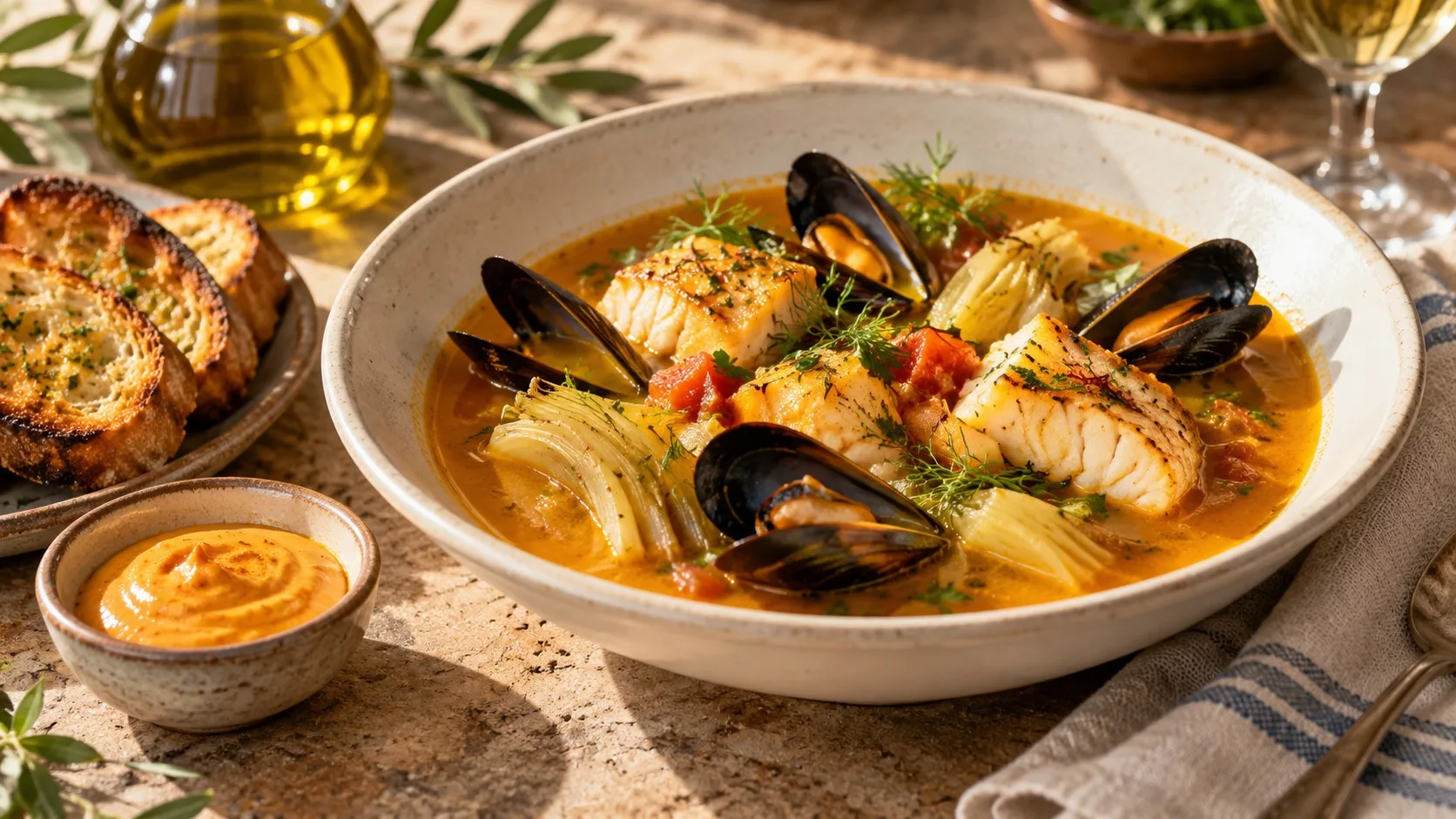 Bouillabaisse accessible : l’arbre de décision pour garder un bouillon parfumé et un poisson juste cuit — recette France